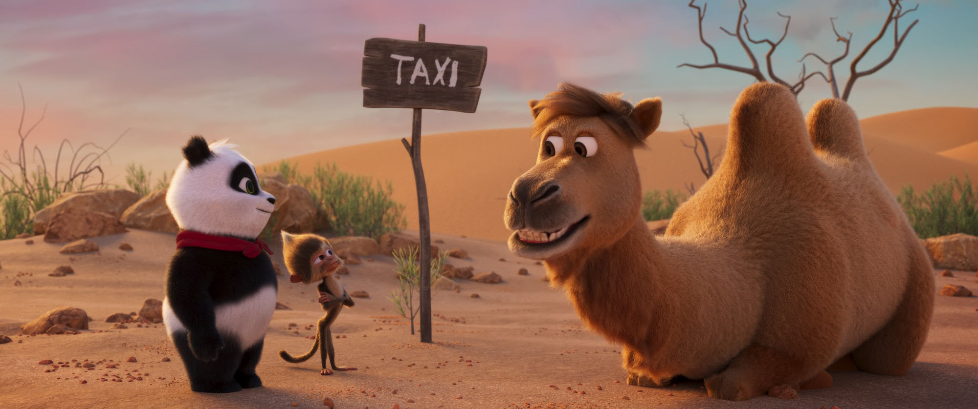 PANDA BEAR-Still 14-Pang_and_Jojo_hiring_a_camel-taxi.jpg